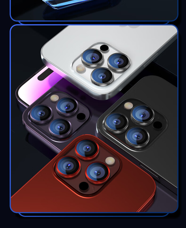 Защитная пленка для камеры iPhone 15 Pro Max