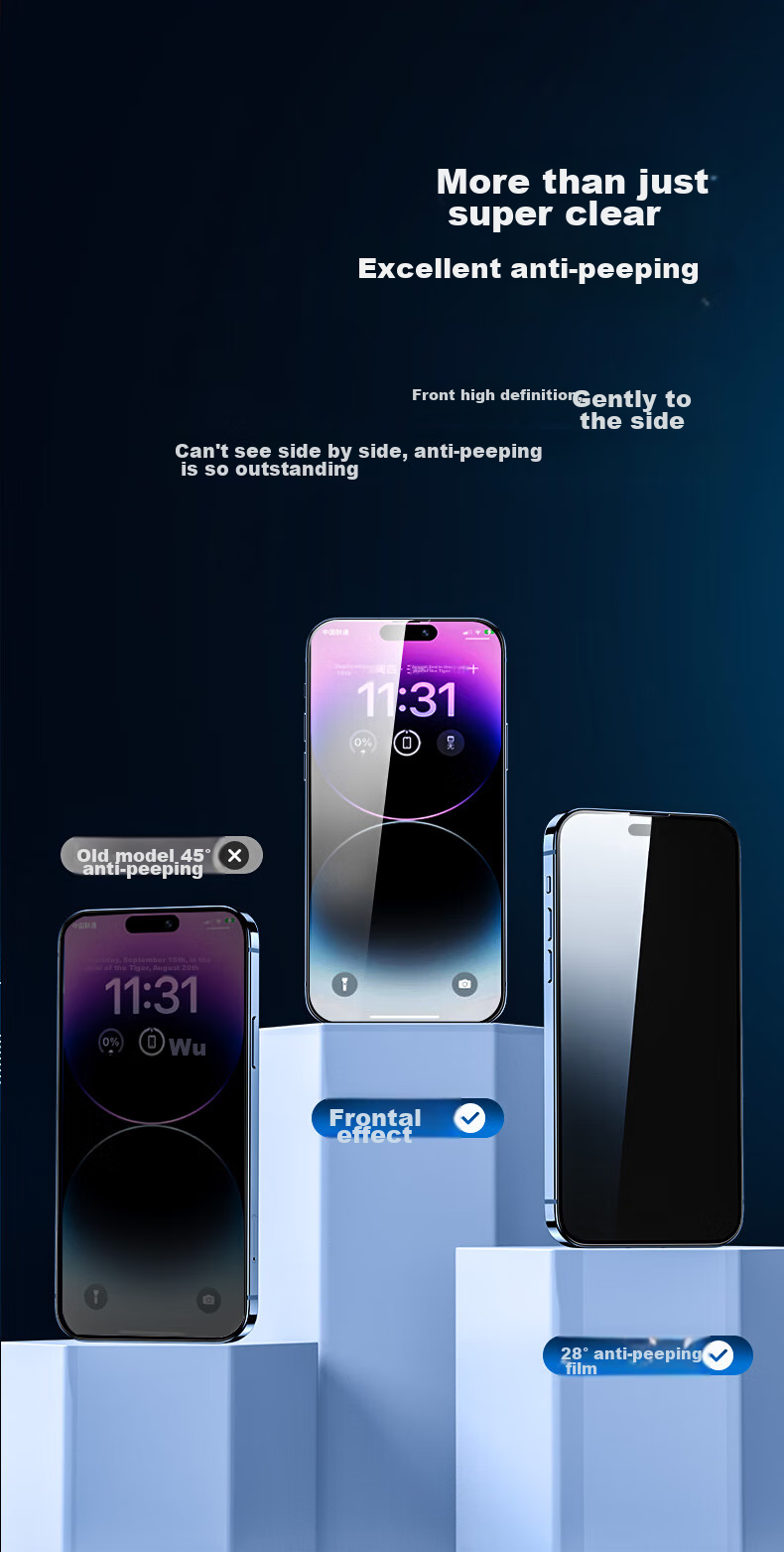 Защитное стекло для iPhone 13/14/16e/13 Pro