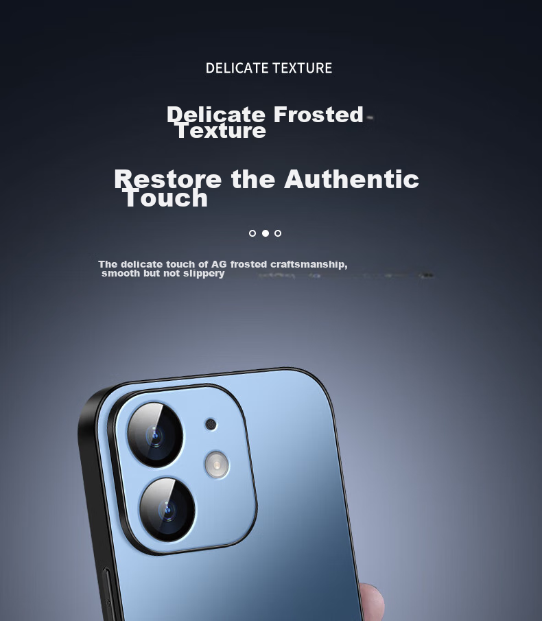 Чехол для iPhone 11 Shangsu AG Frosted, черный, деловой стиль, противоударный