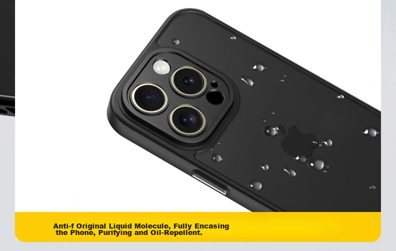 Чехол KEKLLE для Apple iPhone 13 Pro, противоударный, матовый, с полной защитой объектива, синий