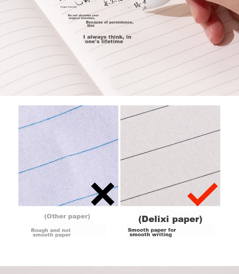 Блокнот Deli Classic Soft Notebook, A5, 40 листов, случайный цвет