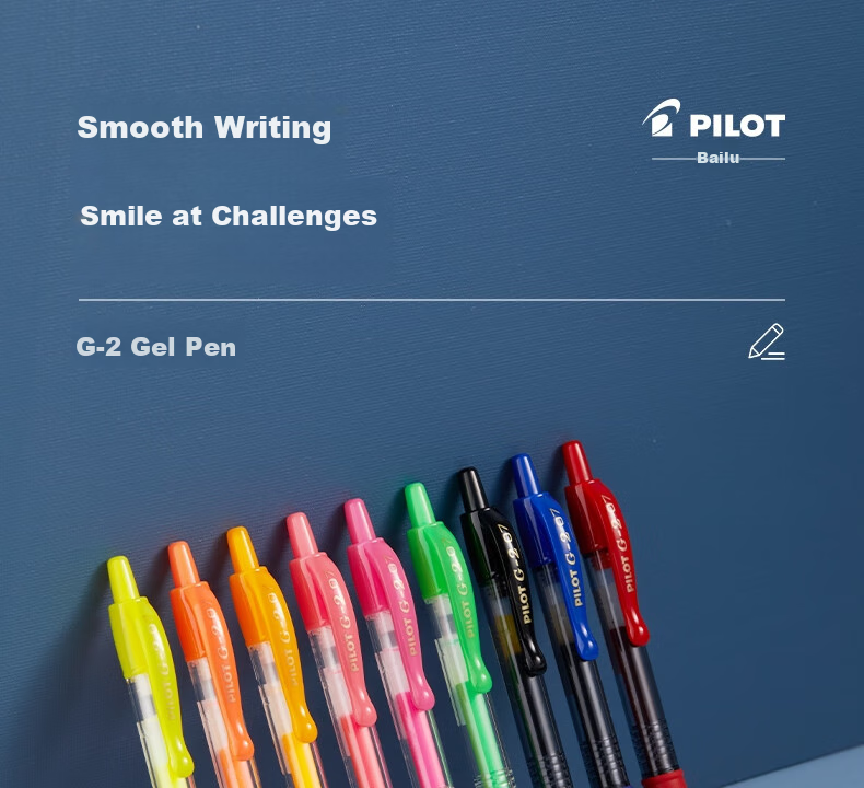 Набор гелевых ручек PILOT G2, красные, 1.0 мм, 6 штук