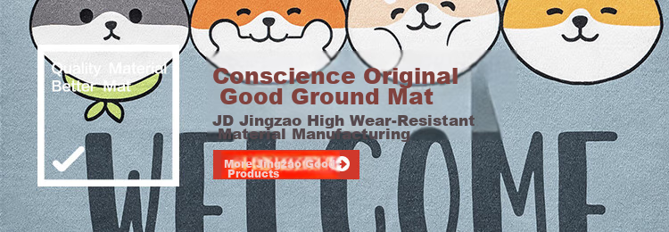 Придверный коврик JD Original Jiji Mat, впитывающий, нескользящий, для прихожей и вестибюля, удаление пыли, серый, 50x80 см