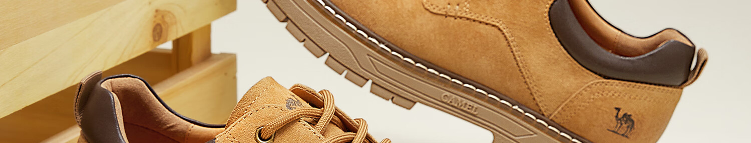 Мужские ботинки CAMEL, низкие, кожаные, повседневные, модель G15A076064, цвет Camel, размер 42
