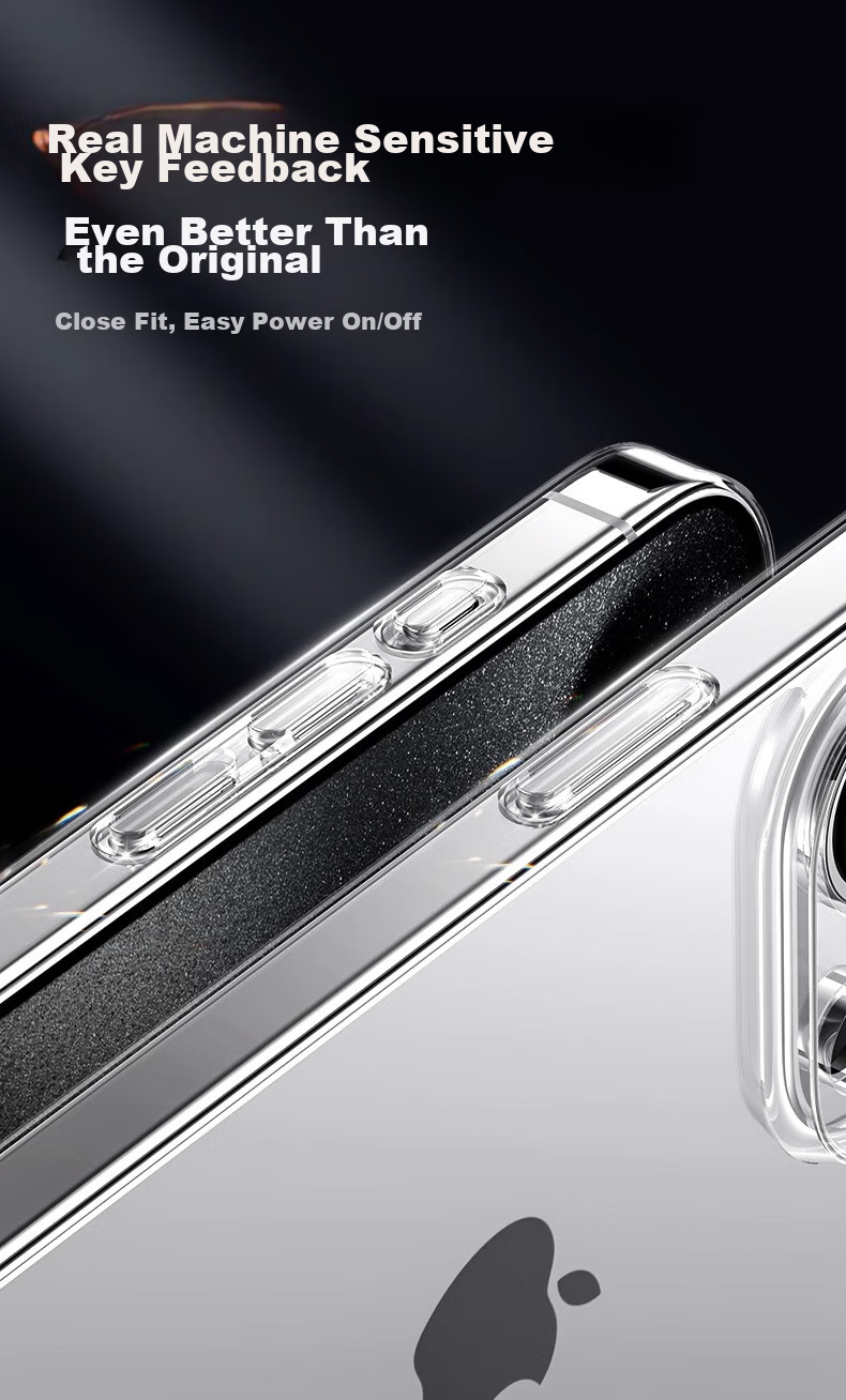 Защитный чехол DIVI для Apple iPhone 16, прозрачный, противоударный, ультратонкий, с полной защитой объектива