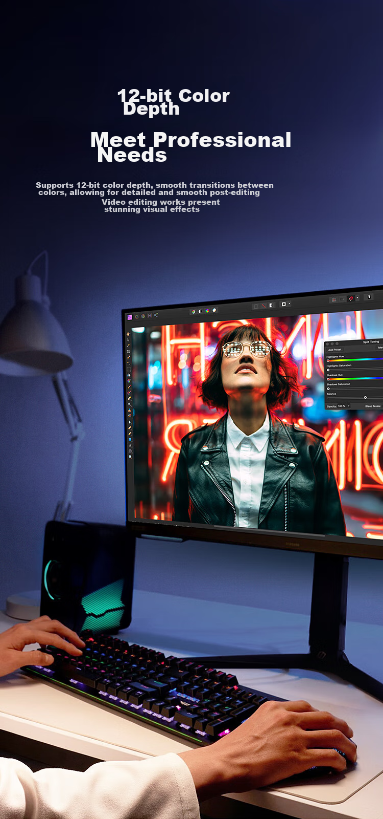 Кабель BIAZE DisplayPort 1.4, 8K, 3 метра, 4K240Hz, для подключения видеокарты к монитору, черный