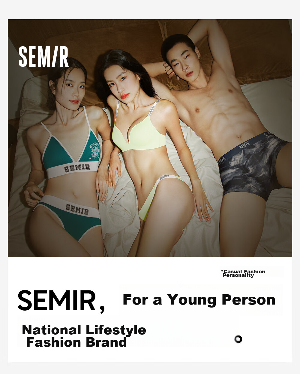 Мужские боксеры Semir, хлопок, антибактериальные, дышащие, бесшовные, большие размеры, XXL, 3 шт.