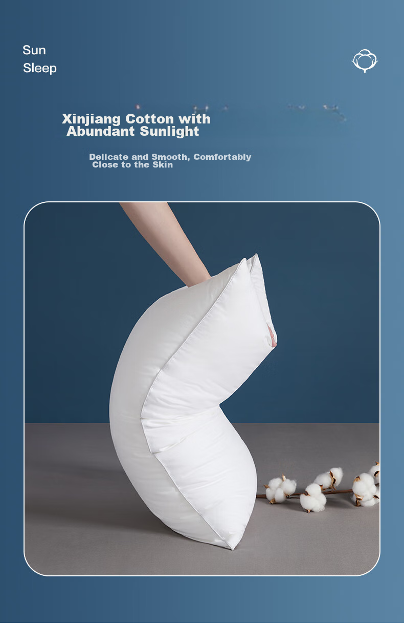 Подушка BEYOND Home Textile, 100% хлопок, 48x74 см, низкая