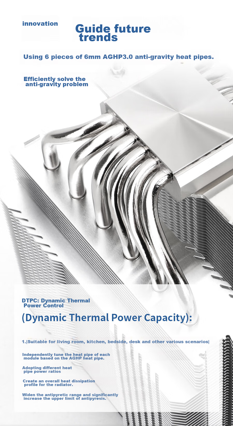 Система охлаждения Thermalright Peerless Assassin 120 SE, 6 тепловых трубок, воздушное охлаждение, двойная башня, 2 вентилятора C12C, PA120 SE