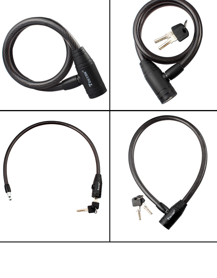 Велосипедный замок TONYON Portable Anti-Theft Electric Bike Mountain Bike Stroller Children's Bike Lock 407