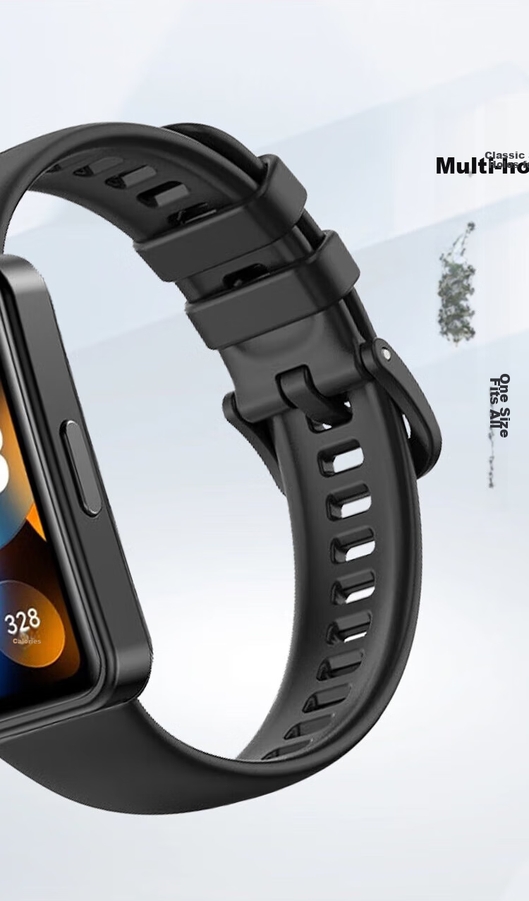 Ремешок CHENSONG для Huawei Band 8/9/10, силиконовый, спортивный, синий