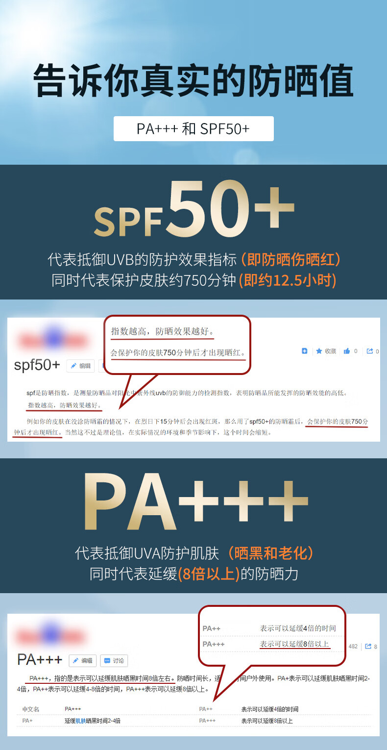 和风雨男士防晒霜100gSPF50+PA+++高原户外隔离乳防晒伤晒黑生日礼物
