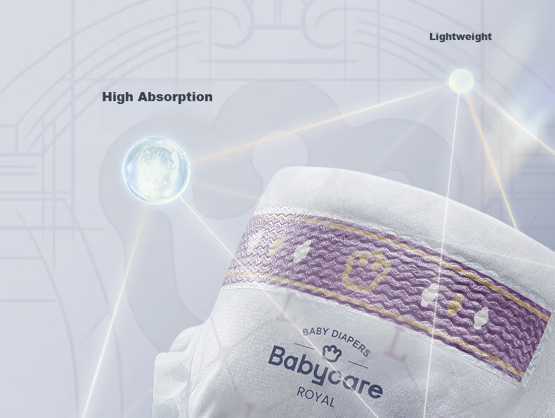 Подгузники Babycare Royal Lion Kingdom, размер M (6-11 кг), 84 шт.