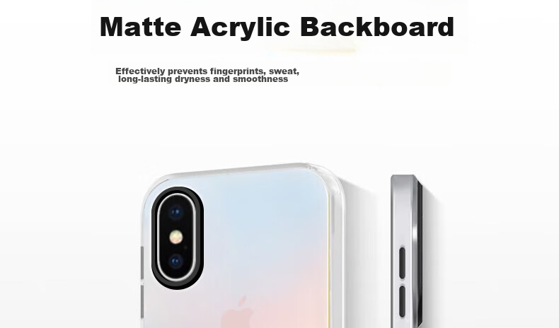 Чехол Baozou для Apple iPhone XS Max, силиконовый, с MagSafe, противоударный, прозрачный градиент