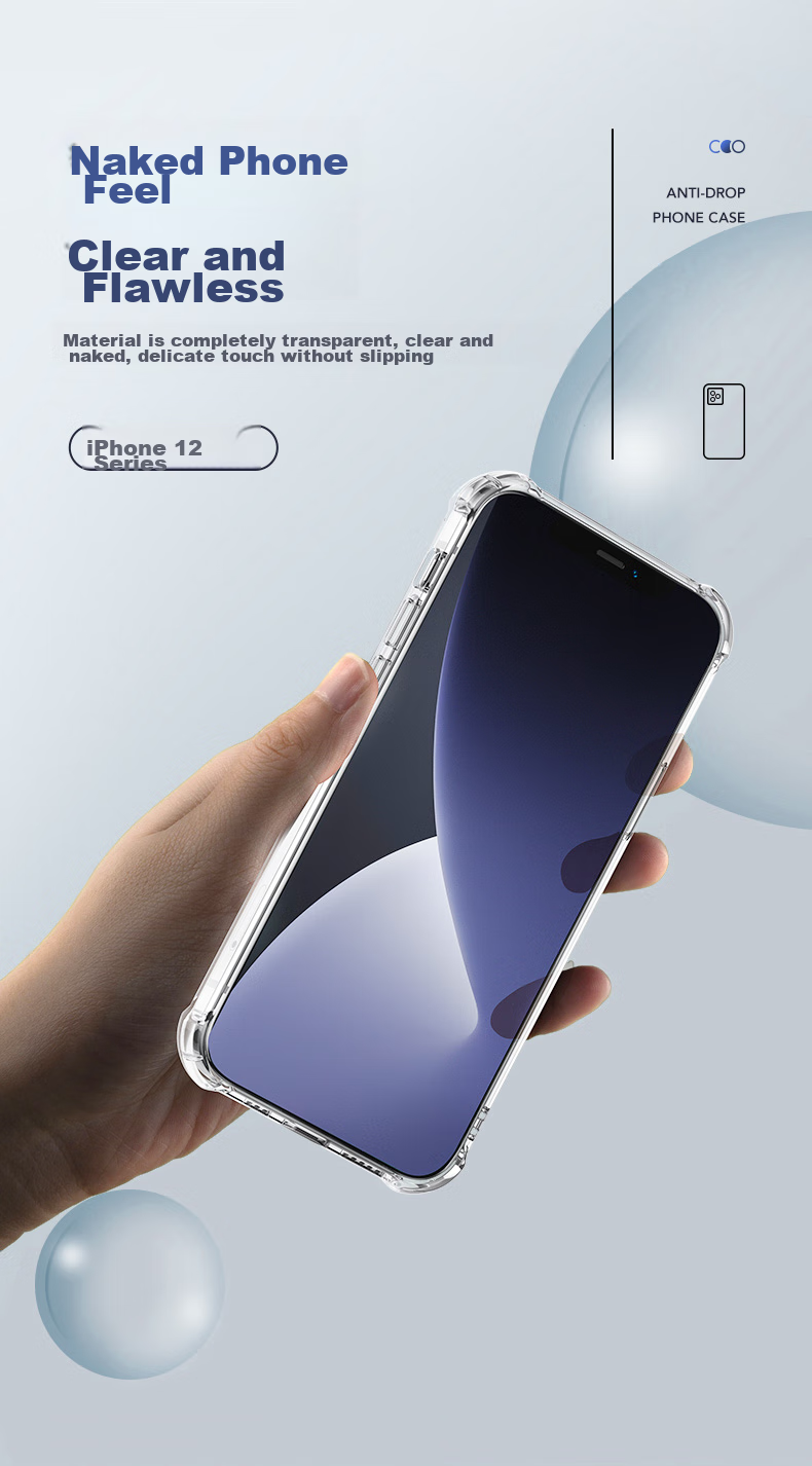 Прозрачный чехол для iPhone 12 Mini