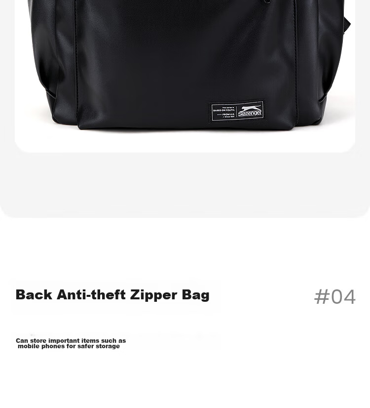 Мужской рюкзак Slazenger, из мягкой кожи, для ноутбука, 16 дюймов, школьный, подарок мужчине