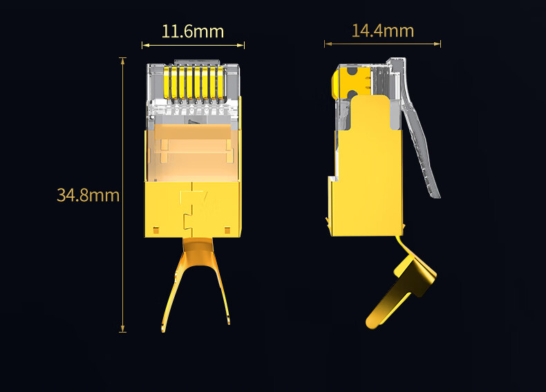 Разъемы RJ45 Cat8