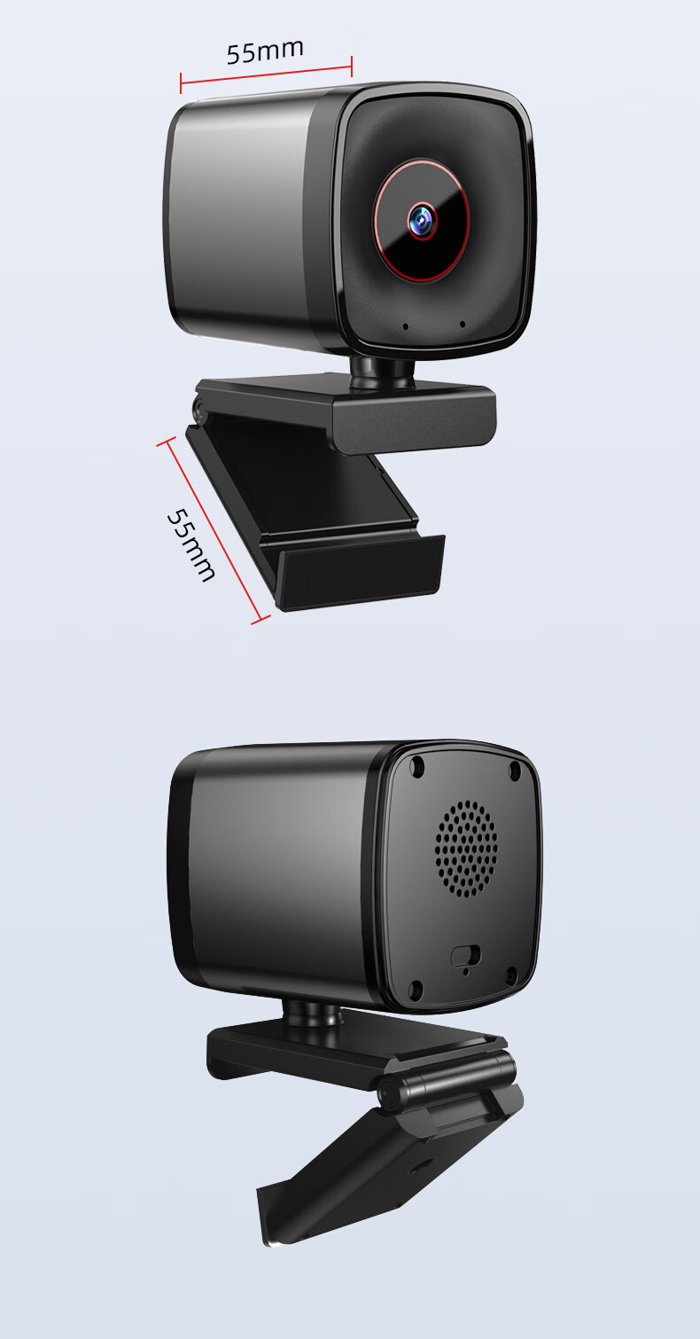 Веб-камера Huiboshi T20 4K HD, 48 МП, автофокус, широкоугольная, USB, с микрофоном, для стриминга, видеозвонков, онлайн-обучения