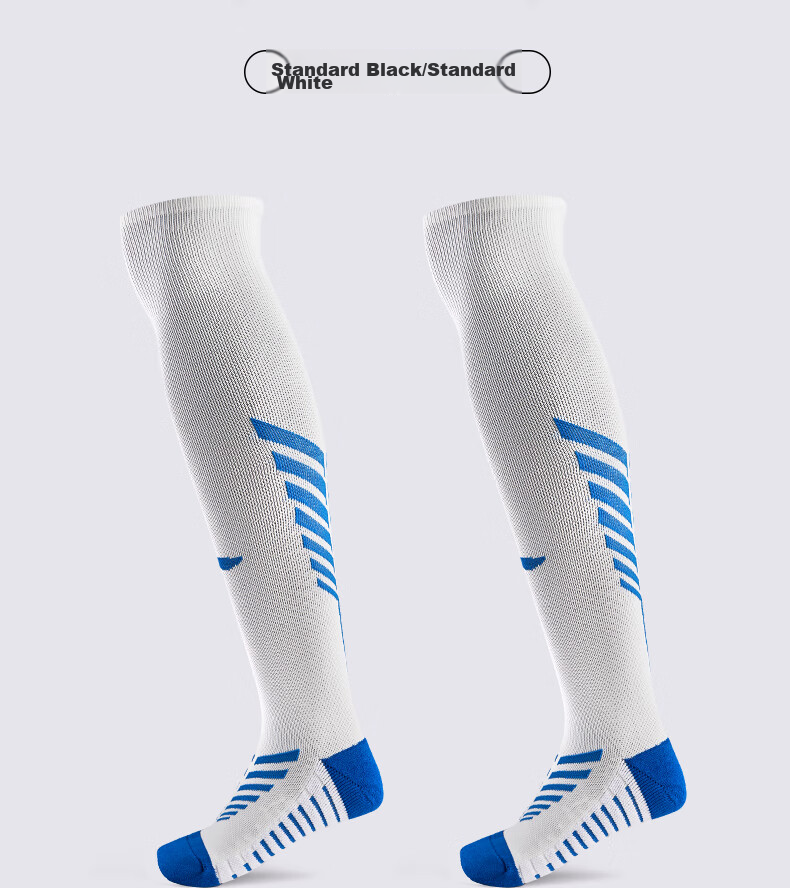 Носки для футбола Li-Ning, нескользящие, выше колена, с махровой подошвой, для спорта и тренировок, унисекс, черные, размер M