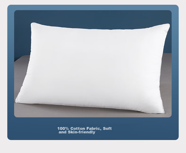 Подушка BEYOND Home Textile, 100% хлопок, 48x74 см, низкая
