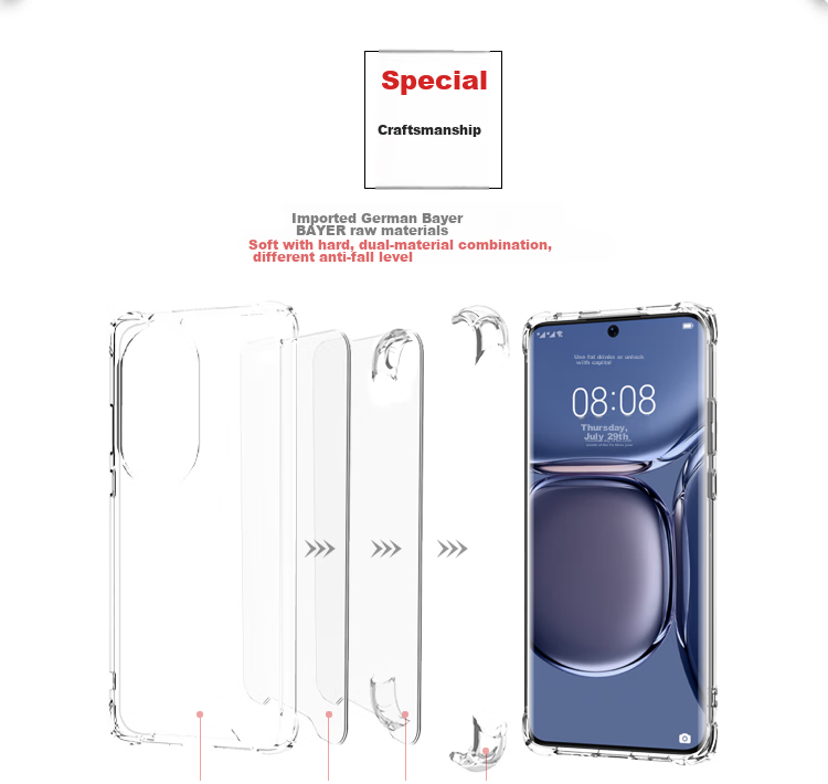 Противоударный чехол для Huawei P50/P50e