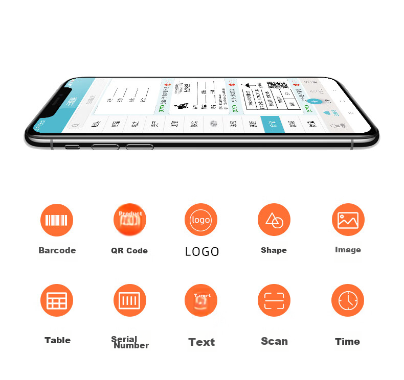 Термопринтер Gprinter GP-M322, портативный, Bluetooth, для печати этикеток, ценников, чеков, накладных