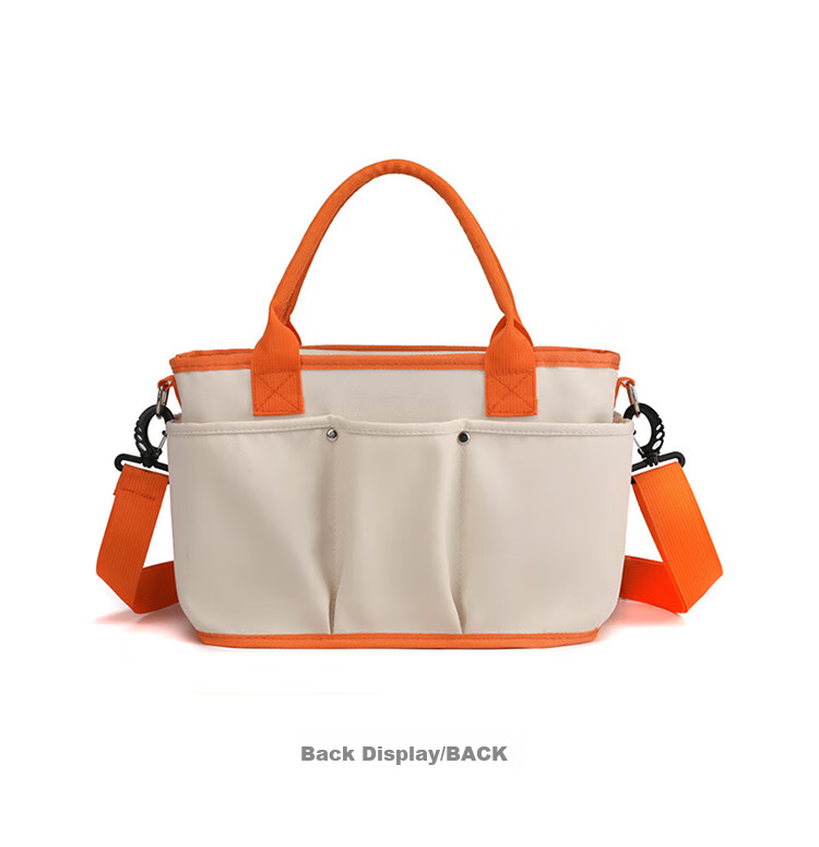 Сумка для мамы 9i9 Mami Bag, вместительная, для малыша, на плечо или в руку, цвет "Юаньци оранж"