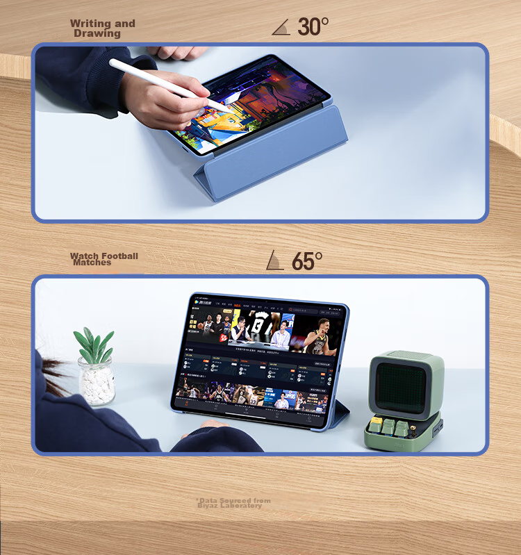Чехол-книжка BIAZE для Huawei MatePad SE 11 дюймов, черный, с подставкой, противоударный