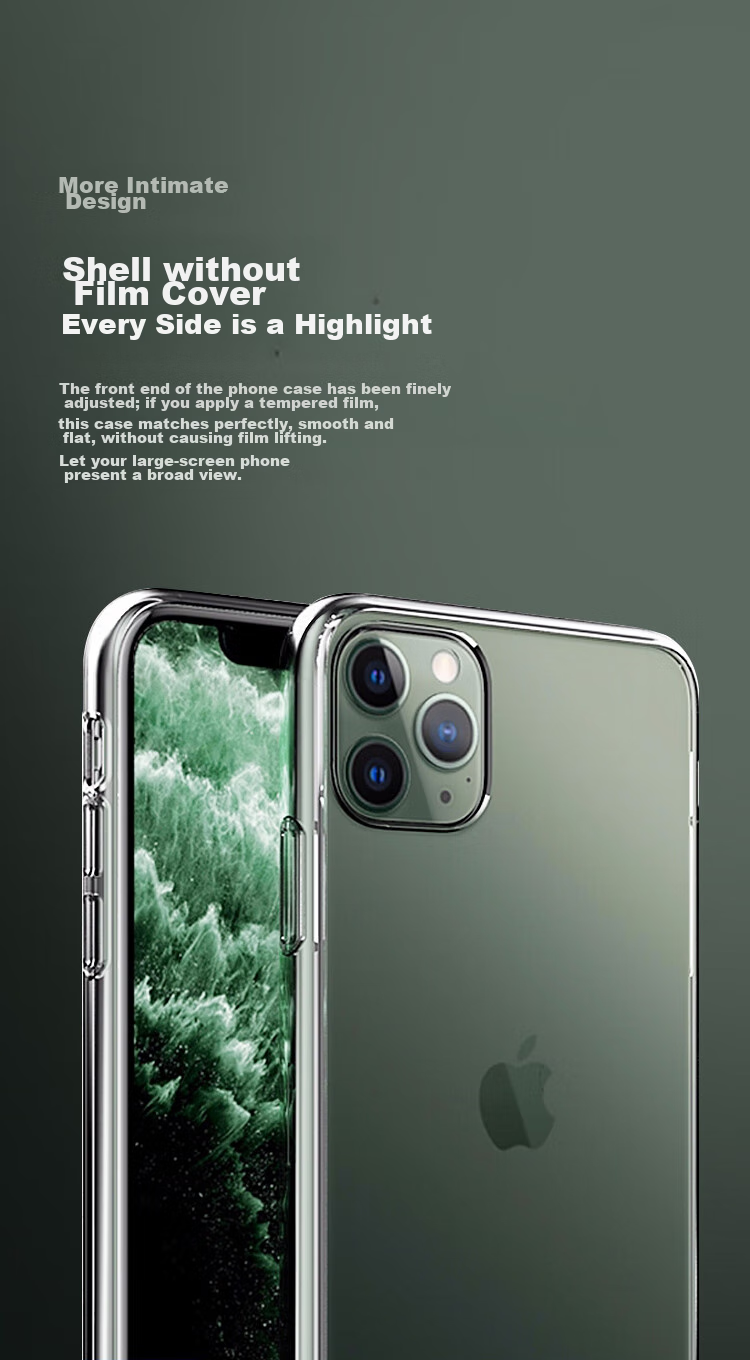 Прозрачный чехол для iPhone 11