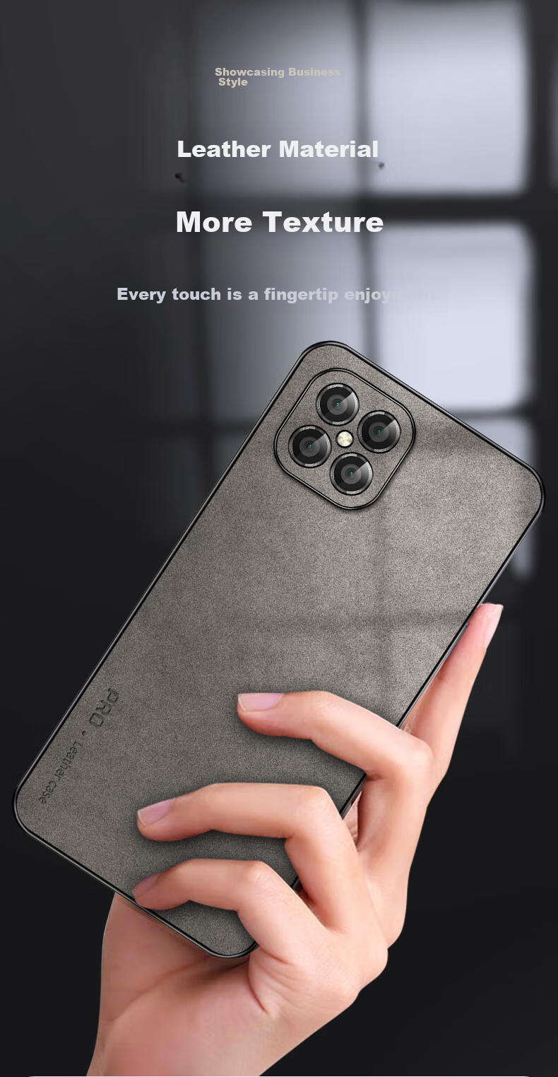 Чехол для Huawei Nova 8 SE, Shangsu, противоударный, с защитой камеры, из силикона, бизнес-стиль, серый