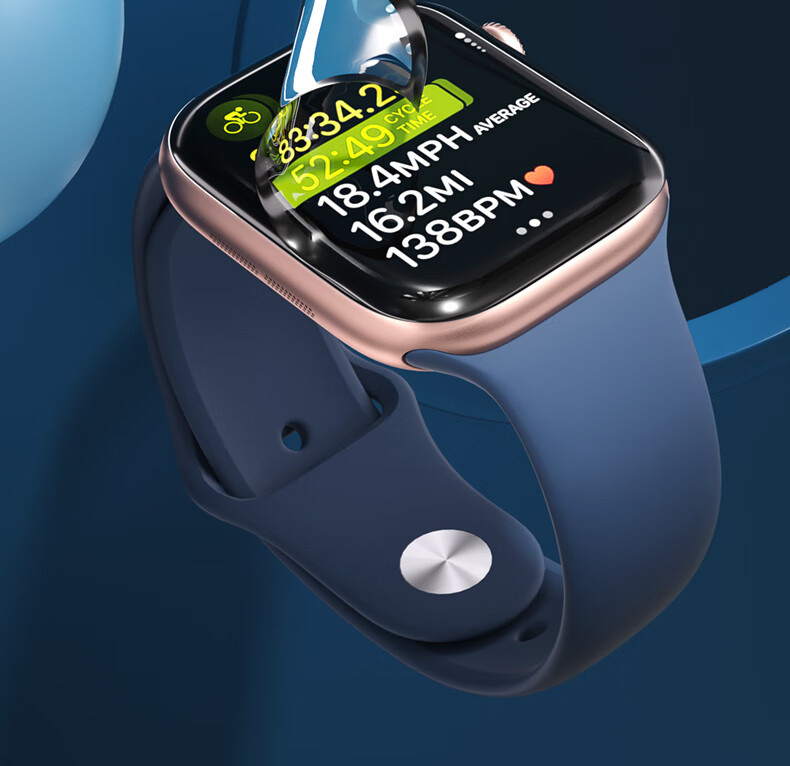 Защитная пленка для экрана Apple Watch Series 10, 42 мм, Lanxingxiansheng, ультратонкая, HD Clear, анти-отпечатки пальцев, 2 шт. в упаковке