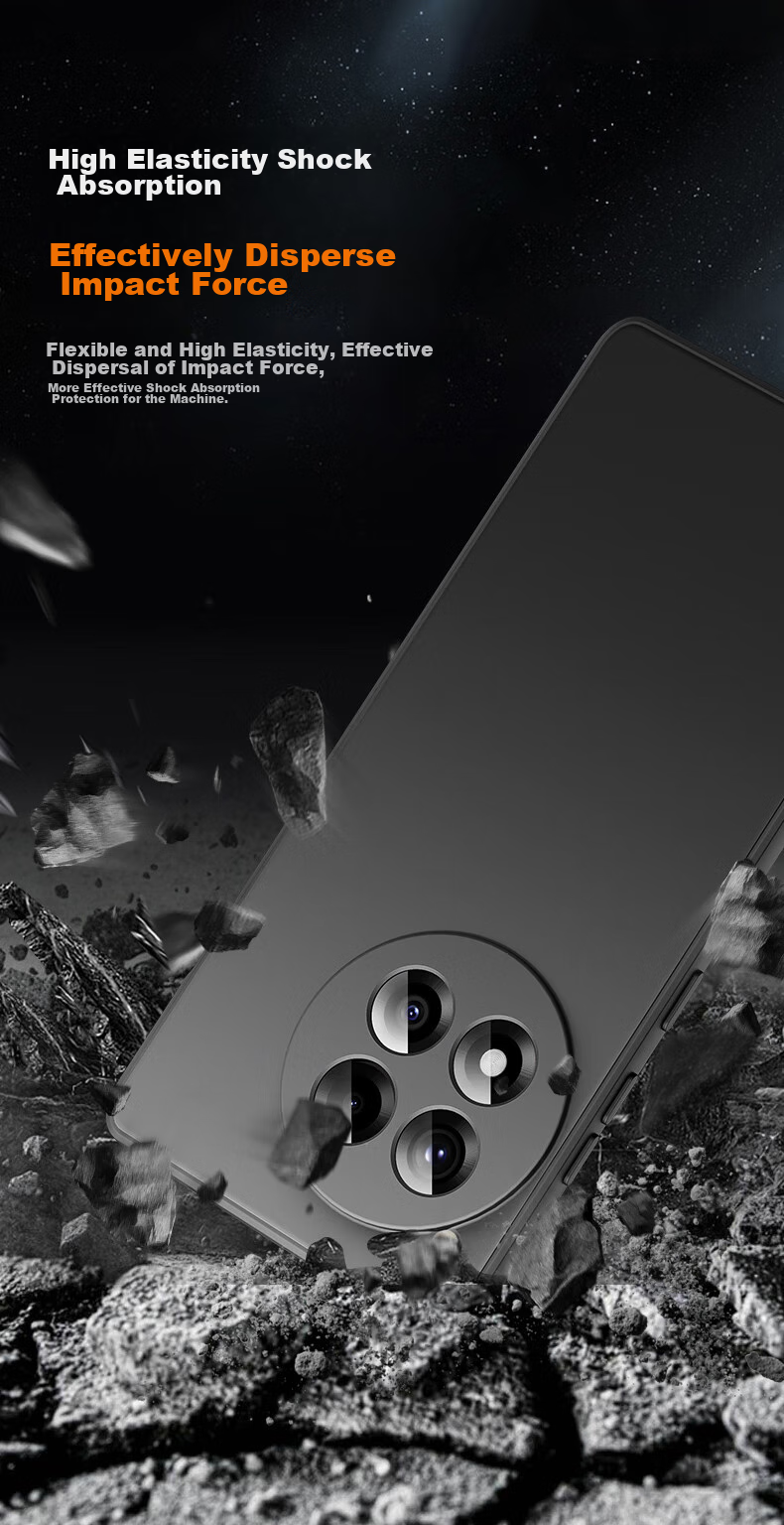 Чехол для телефона BIAZE для OnePlus Ace3, противоударный, ультратонкий, с полной защитой, антигрязевой, антиотпечатки, жидко-матовый, мягкий