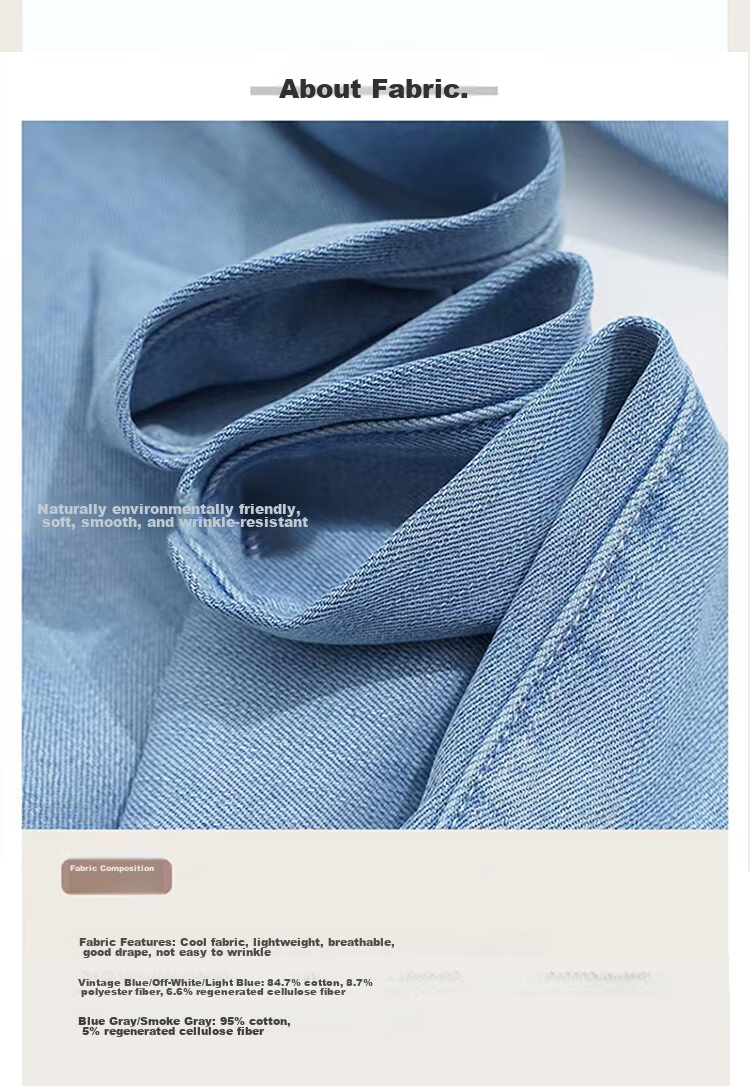 Джинсы Jeanswest женские, осень, свободные широкие штаны, трендовый корейский стиль, petite прямые брюки, простой ретро синий, размер S
