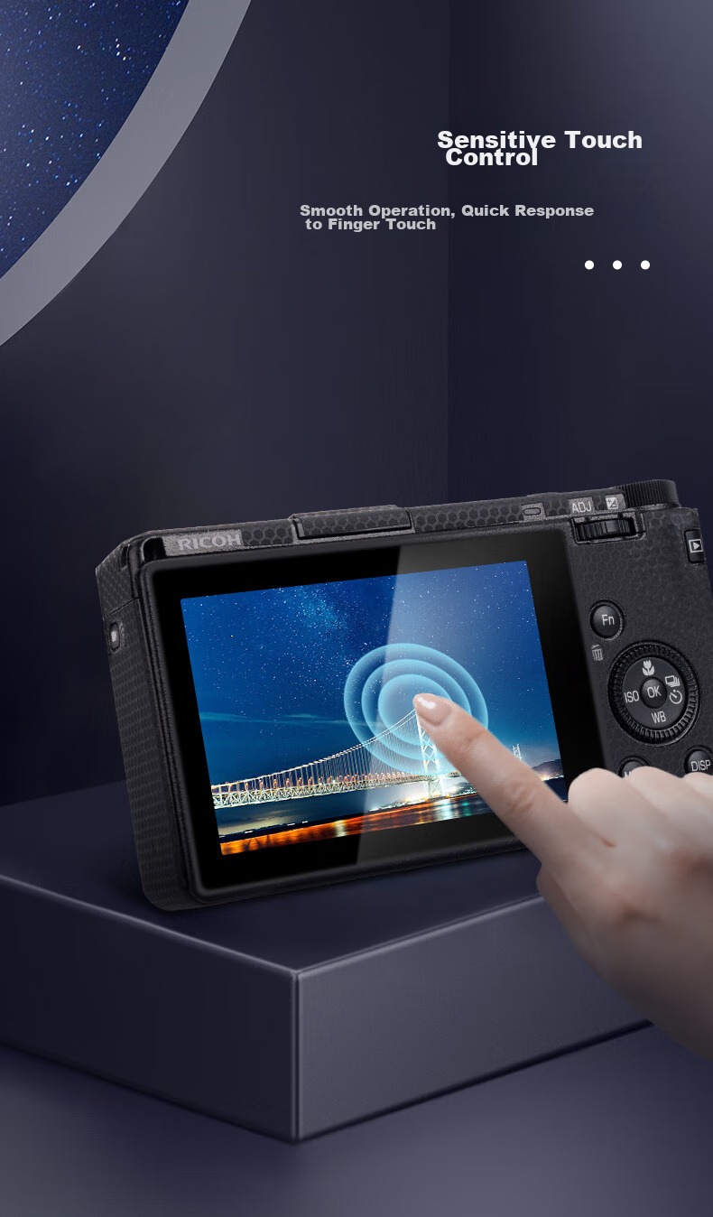 Защитная пленка JJC GSP-GRIII из закаленного стекла для камеры RICOH GR3x и GR3, аксессуары для цифровой камеры