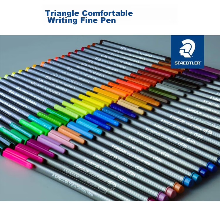 Набор маркеров STAEDTLER 334-9, 0.3 мм, водорастворимые, быстросохнущие, художественные, черные, 5 шт.