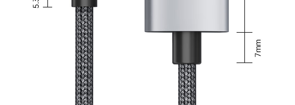 Кабель ULT-Unite Type-C - DisplayPort 1.2, 4K@240Hz, 2 метра, плетеный