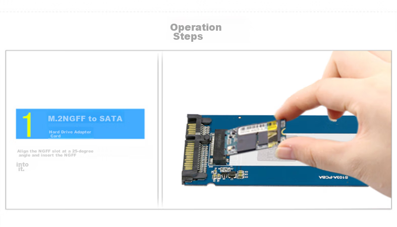 Адаптер LinkStone M.2/NGFF на SATA 3.0, внешний корпус для SSD накопителя 2.5 дюйма, модель E610