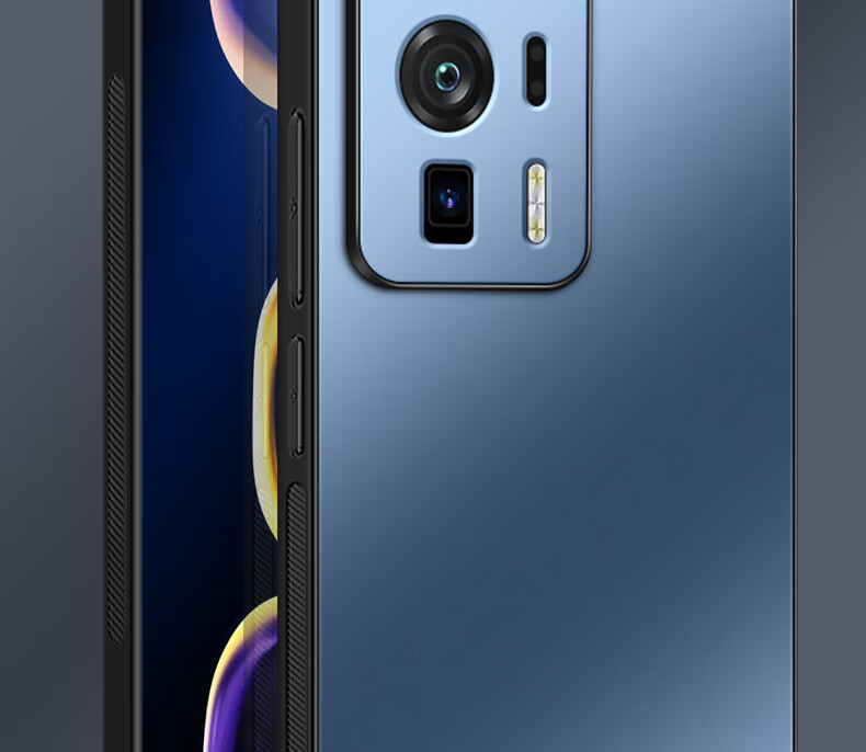 Чехол для Xiaomi Redmi K60/K60 Pro, Shangsu, синий, AG матовый, защита камеры, бизнес-стиль, мужской/женский
