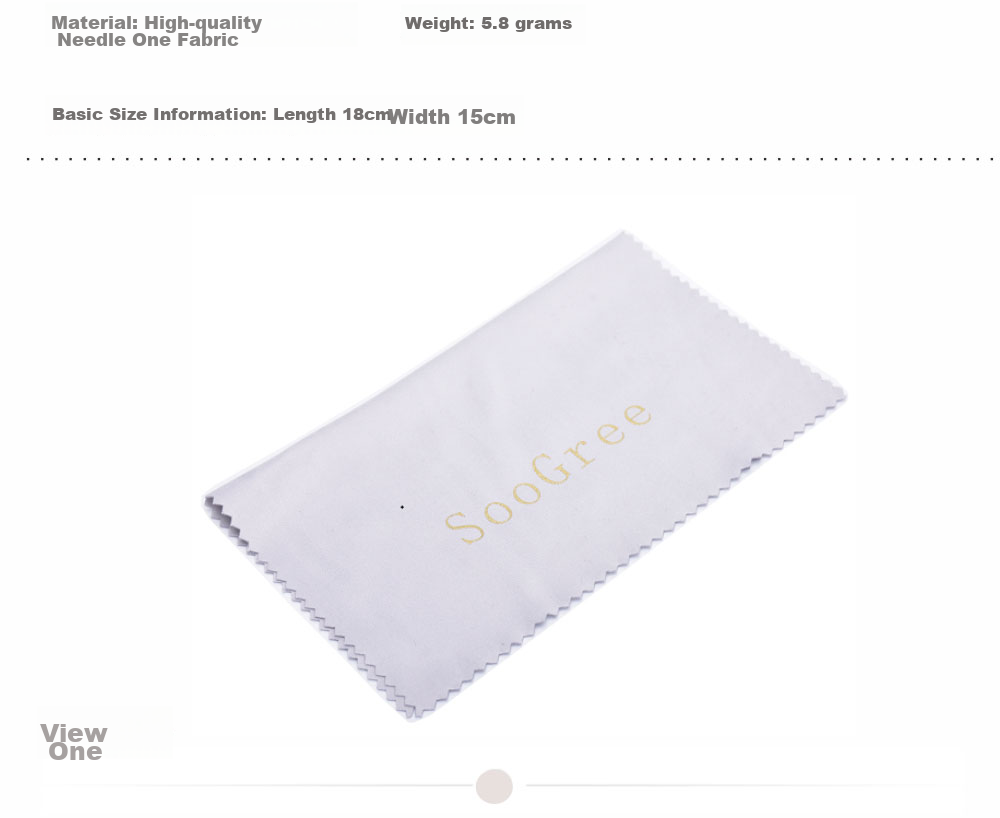 Салфетка для протирки очков SooGree, чехол для очков, чистящая салфетка для телефона, для экрана компьютера, линз камеры с завязками, пыленепроницаемая и портативная