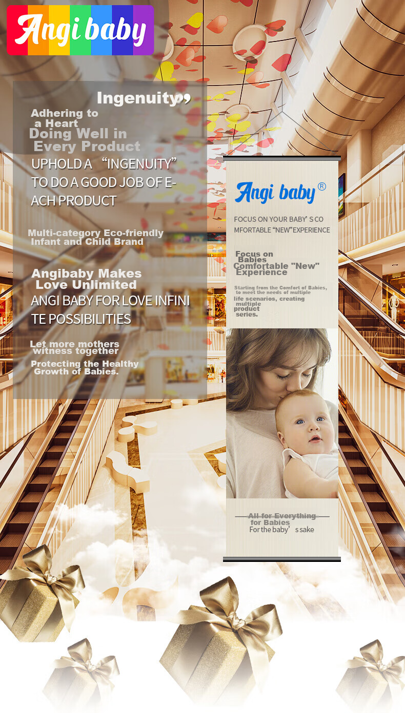 Детский самокат-каталка ANGI BABY Anti-Rollover Twist Car, двухместный, с поворотным передним колесом, подарок для детей