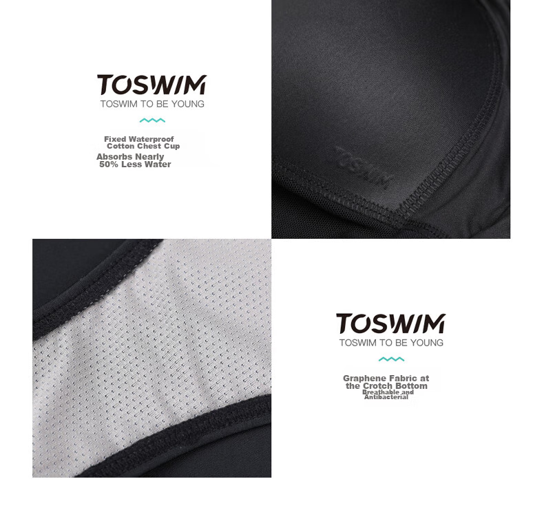 TOSWIM Цельный купальник для женщин, без рукавов, профессиональный тренировочный купальник для горячих источников, контроль живота, стройнящий, элегантный и простой стиль, размер L