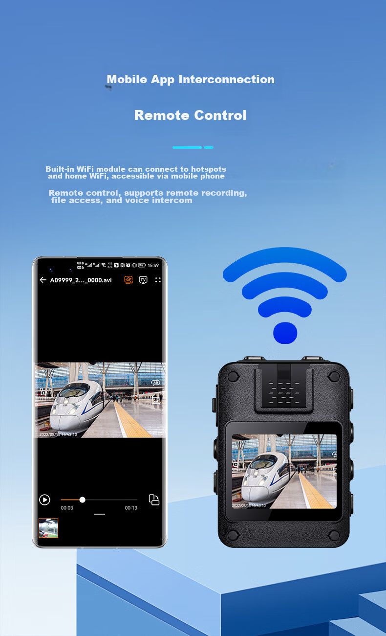 Портативный видеорегистратор Aigo T5, HD, взрывозащищенный, 64ГБ, с дистанционным управлением