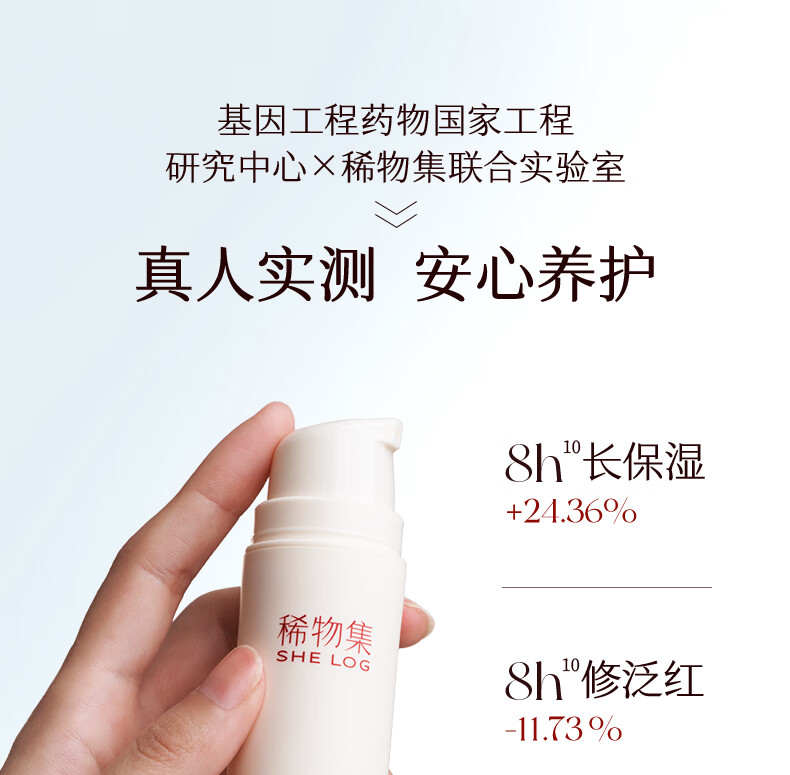 稀物集【杨洋同款】小蘑伞轻透倍护防晒乳霜SPF50+敏感肌面部全身线清爽