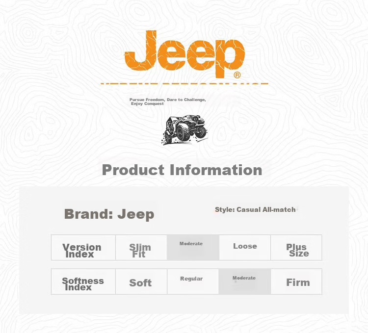 JEEP Повседневные брюки для мужчин, прямые брюки на осень и зиму, свободные трендовые брюки карго, темно-серые, XL