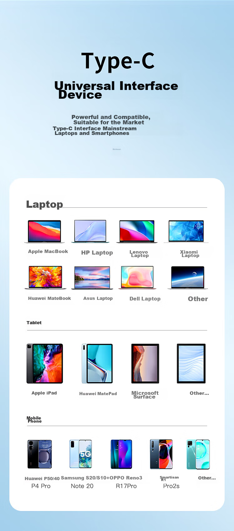 Адаптер-хаб BIAZE Type-C HDMI/USB 3.0/PD, конвертер для MacBook, подключение к проектору/монитору, USB-C хаб