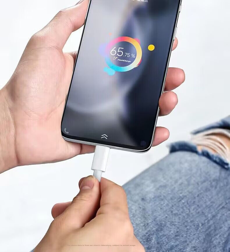 Кабель Chaofan Type-C - Type-C, 6A, 2 метра, белый, для быстрой зарядки Vivo X200 Pro/X200/X100s/X90pro/X90s/S19