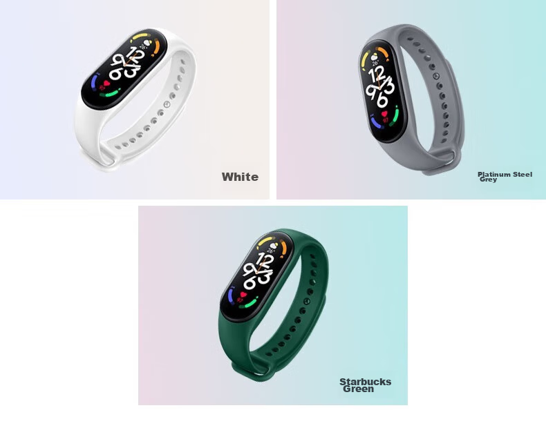Ремешок CHENSONG для Xiaomi Band 5/6/7/NFC, спортивный силиконовый ремешок для умных часов, черный