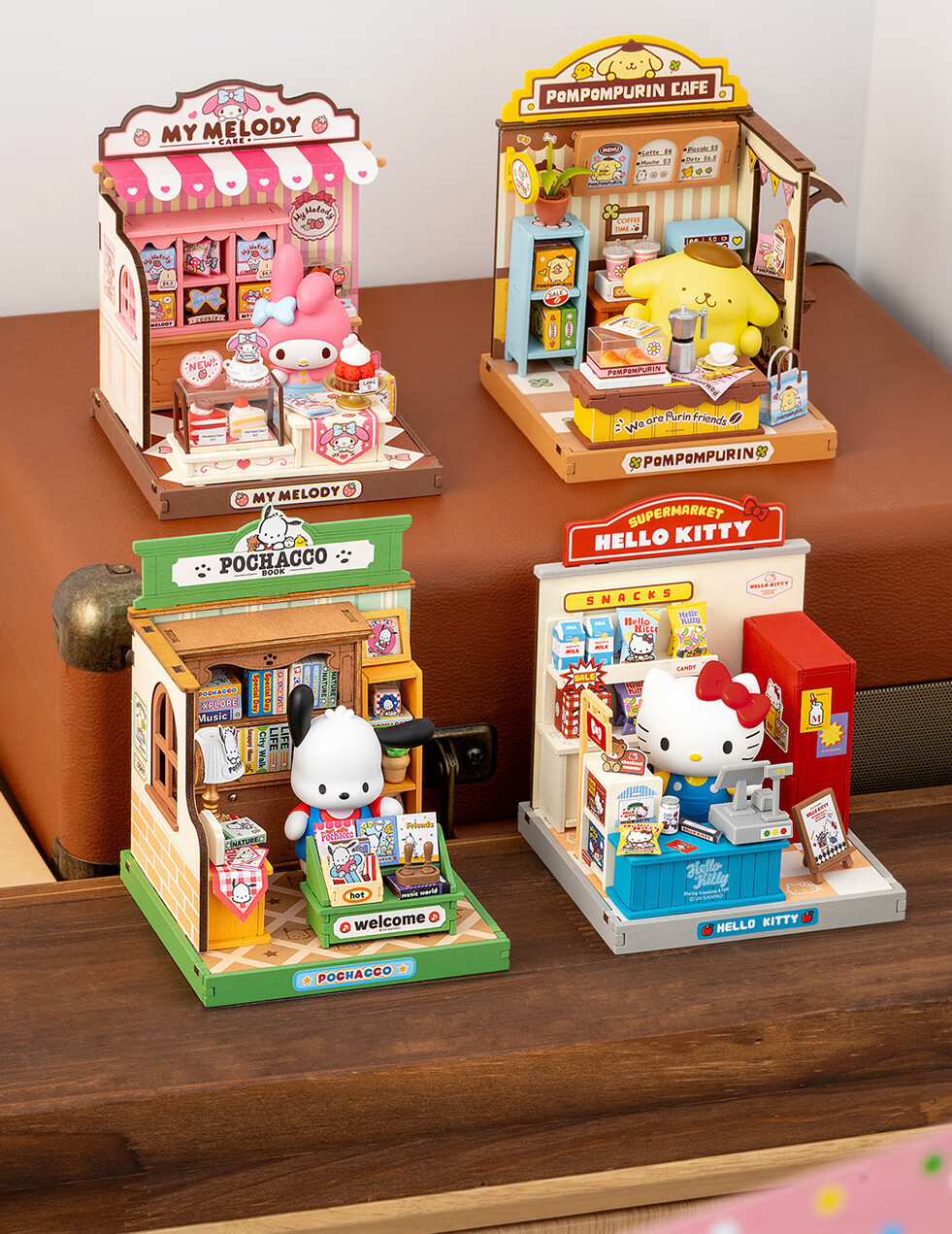 Конструктор Rolife Pac-Man Sanrio DIY Dollhouse Building Blocks Toy, Подарок на День Рождения, День Святого Валентина, Новый год