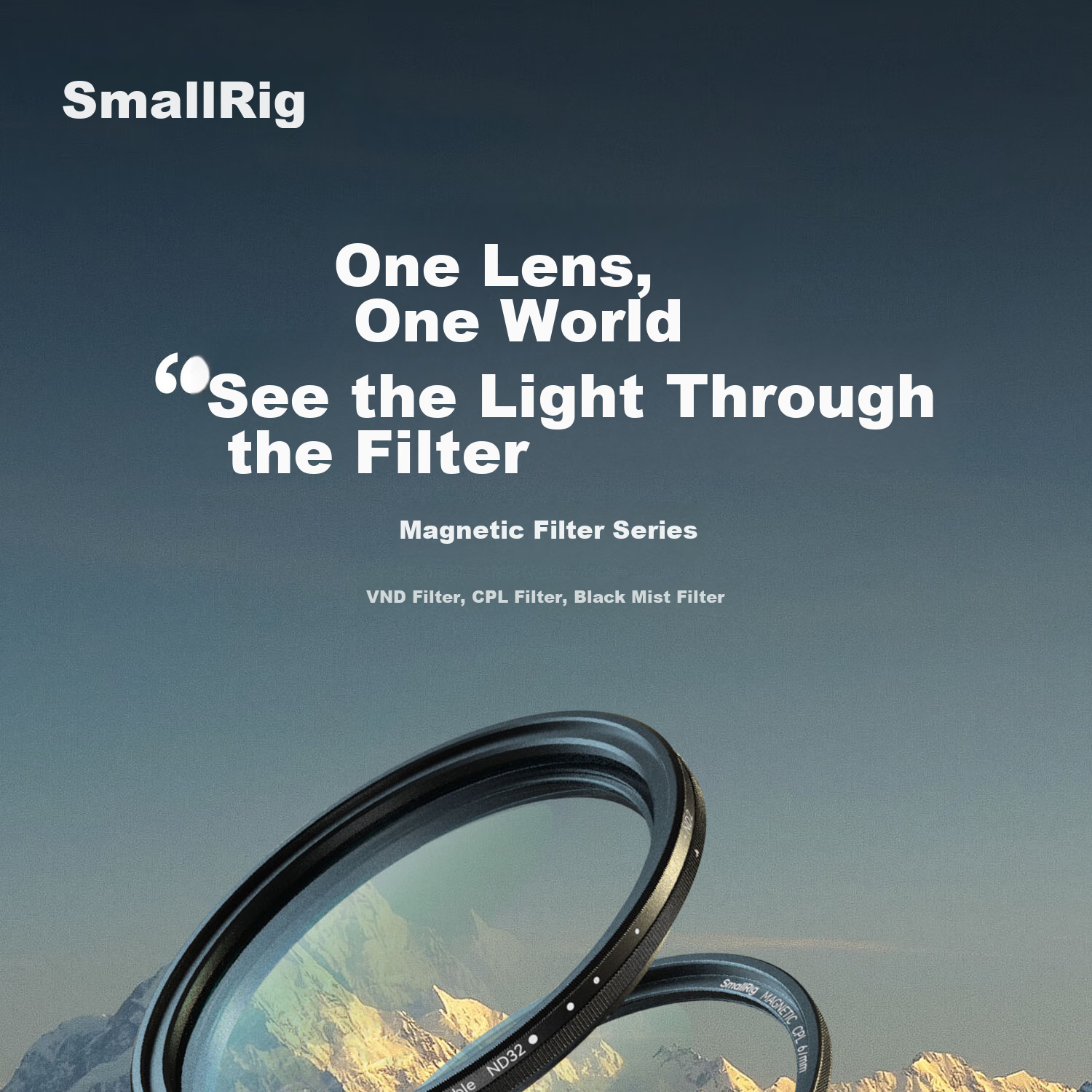 Кольцевой фильтр SmallRig MagEase 67 мм, регулируемый нейтральный фильтр ND2-32, поляризационный фильтр CPL, звездный черный, для смартфонов Apple и Android