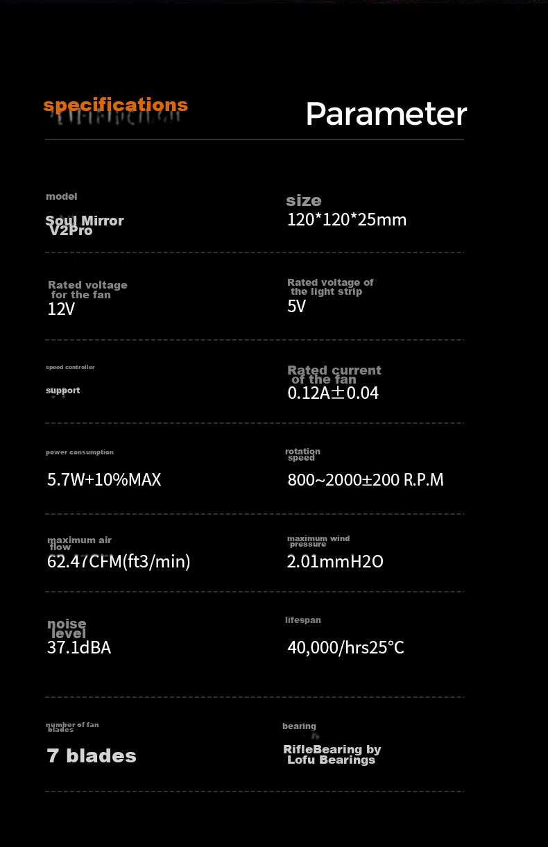 Вентилятор для корпуса COUGAR Lingjing V2 PRO White 12см ARGB
